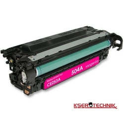 Toner HP 253A 504A MAGENTA do drukarek HP  Color LaserJet CM3530 CP3525dn (CE252A)
